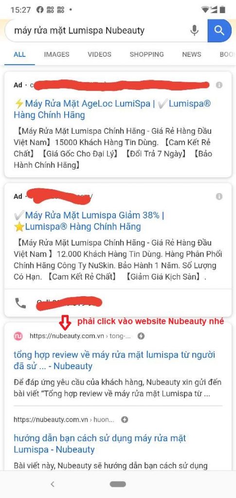 chương trình khuyến mãi Nubeauty