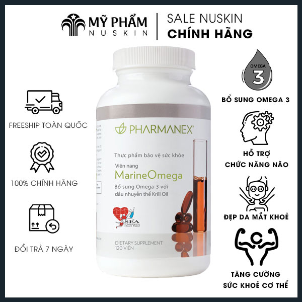 Thực phẩm bảo vệ sức khỏe Marine Omega 3 giúp cơ thể luôn khoẻ mạnh