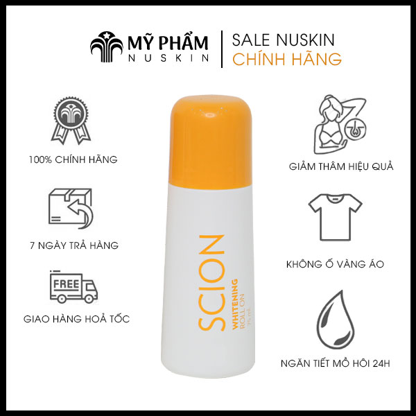 Lăn Scion ngăn ngừa và điều tiết khả năng ra mồ hôi hiệu quả